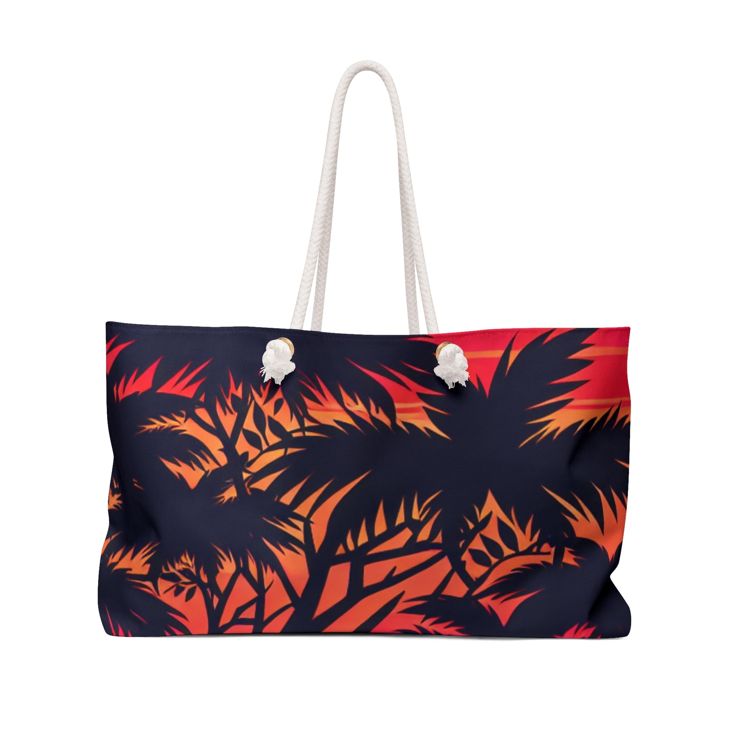 Tropical Sunset Weekender Bag - Perfect for Travel and Beach Days