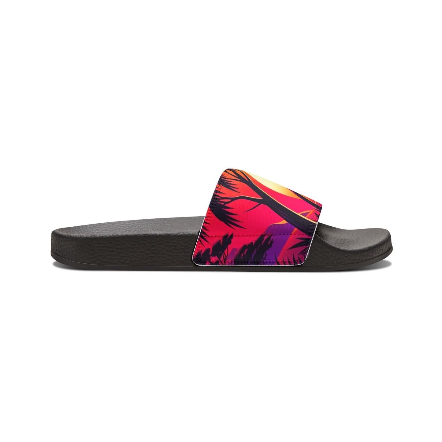 Tropical Sunset Sandals for Men - Removable-Strap Design
