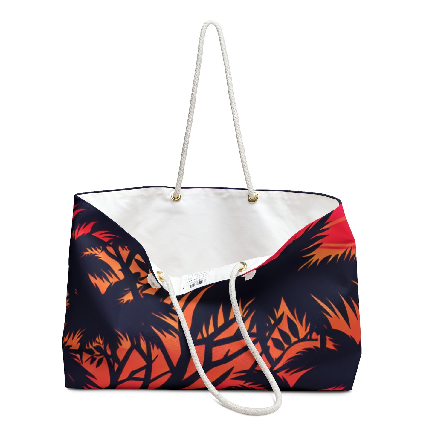 Tropical Sunset Weekender Bag - Perfect for Travel and Beach Days